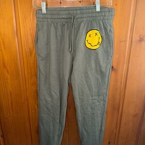 Nirvana Joggers with Iconic Patch